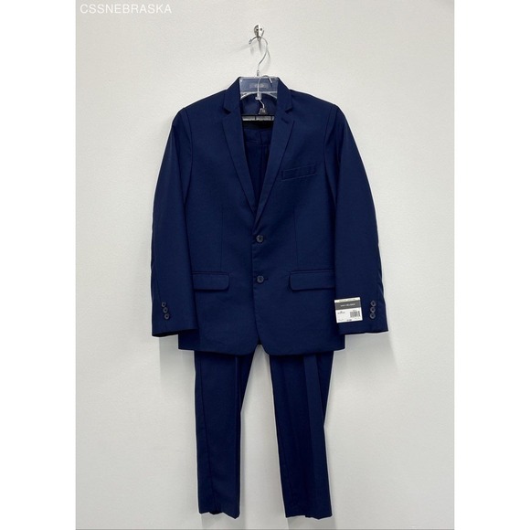 Van Heusen Bank Blue Men's Suit - Size‎ Size 16
